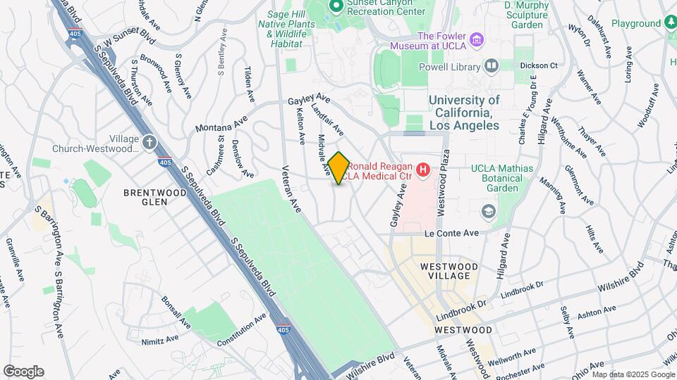612 Midvale Ave-Unit -614 Map and Location Details