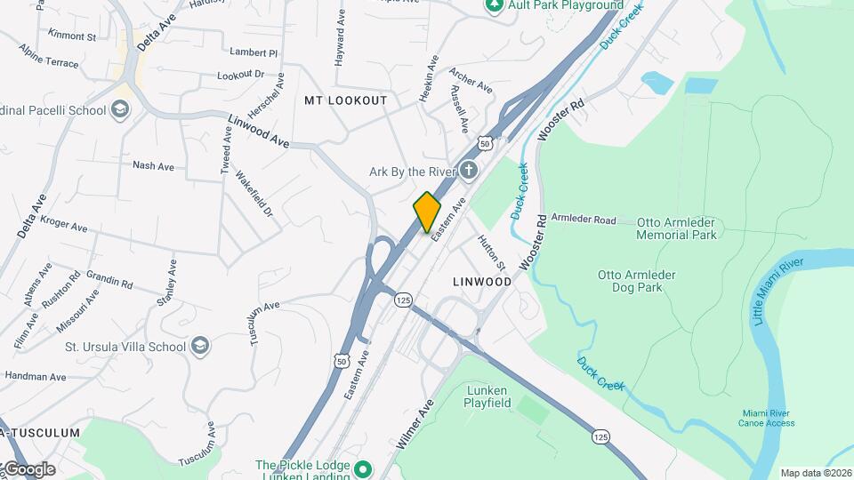 4816 Eastern Ave, Unit #1 Map and Location Details