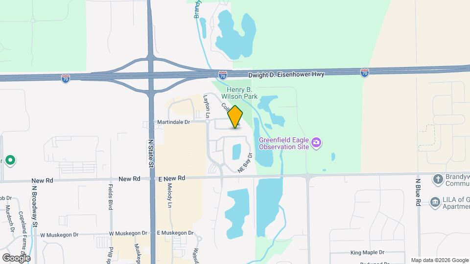 713 Fern St Map and Location Details