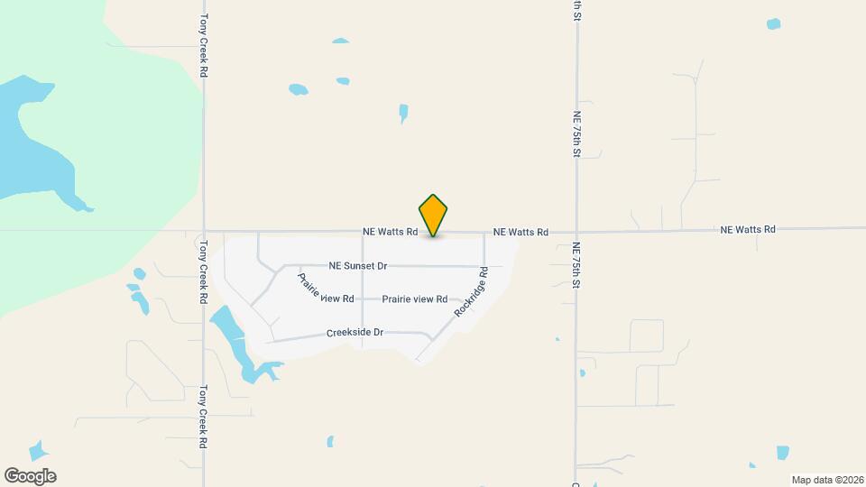 6935 NE Watts Rd Map and Location Details