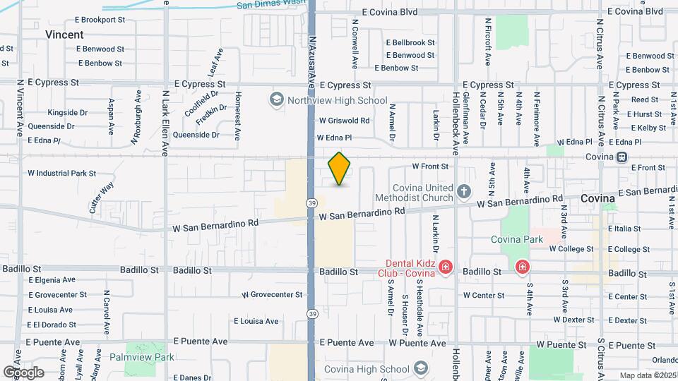 820 W Glentana St Map and Location Details