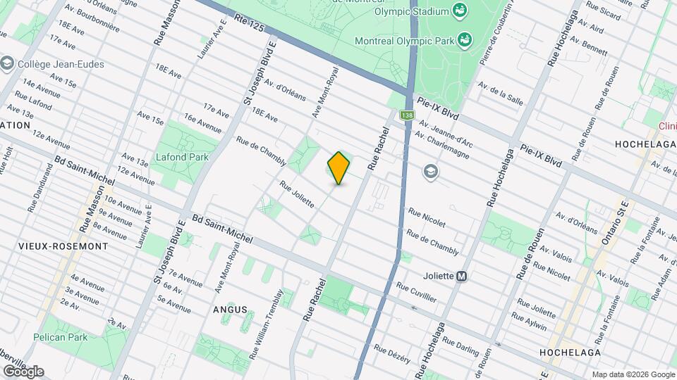 3694-3702 Marius Dufresne Map and Location Details