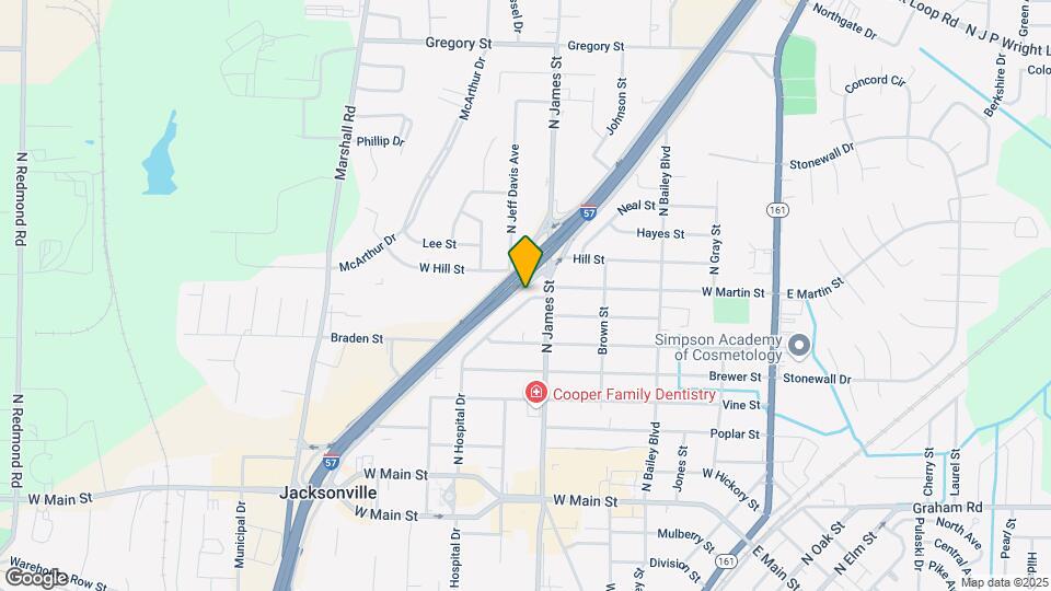 716 N Hospital Dr Map and Location Details