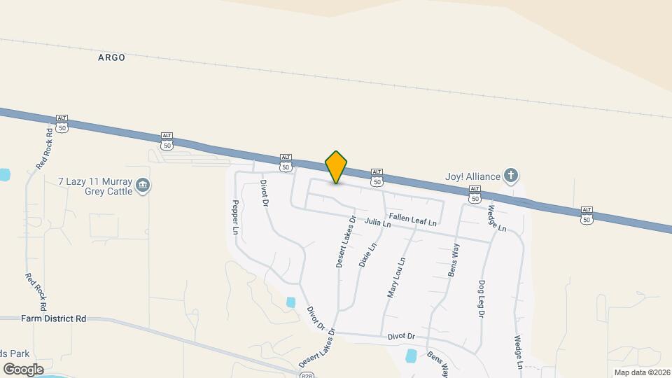 136 Desert Springs Ln Map and Location Details