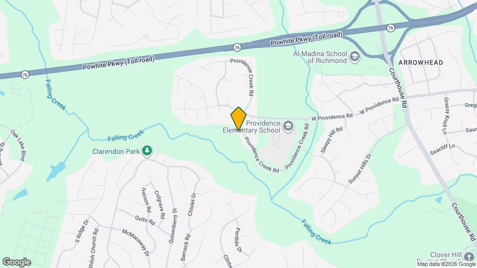 2519 Providence Creek Rd Map and Location Details