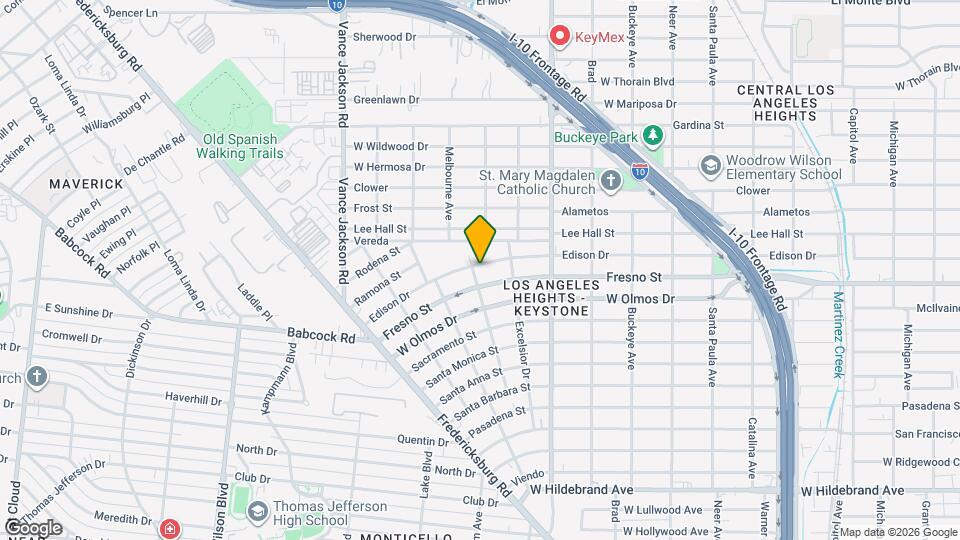 2034 Edison Dr Mapa y Detalles de la Ubicación