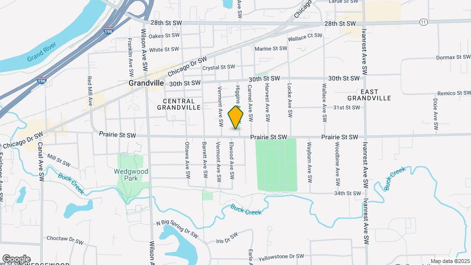 3681 Prairie St SW Map and Location Details