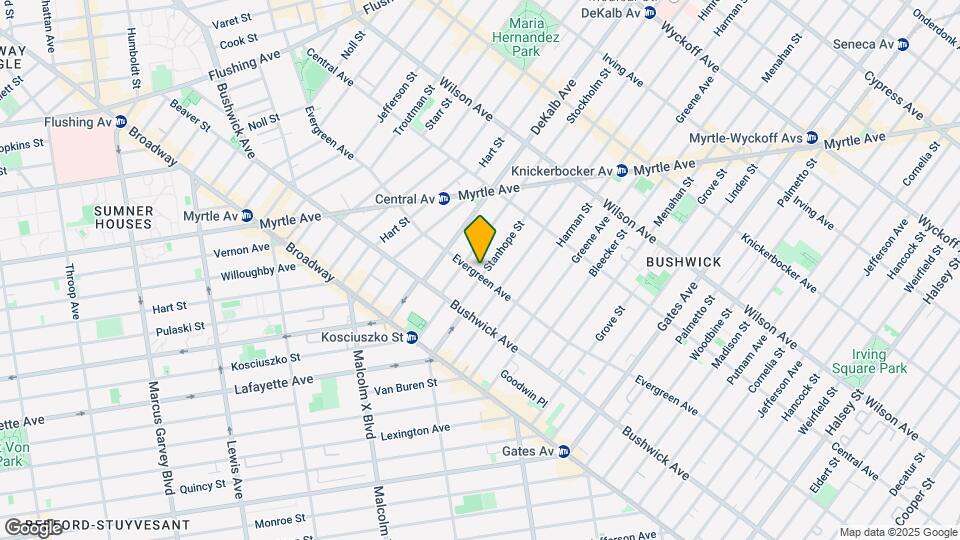 273 Evergreen Ave Mapa y Detalles de la Ubicación