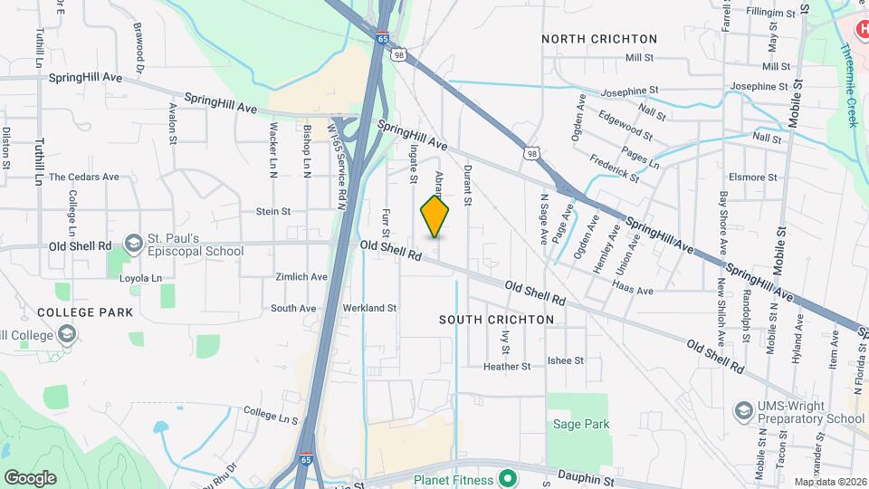 109 Abrams St Map and Location Details