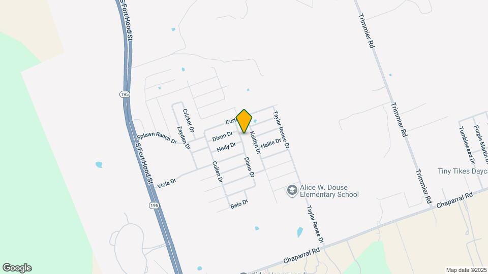 9600 Diana Dr Map and Location Details