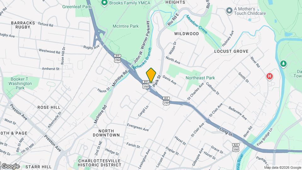 901 Park St Map and Location Details