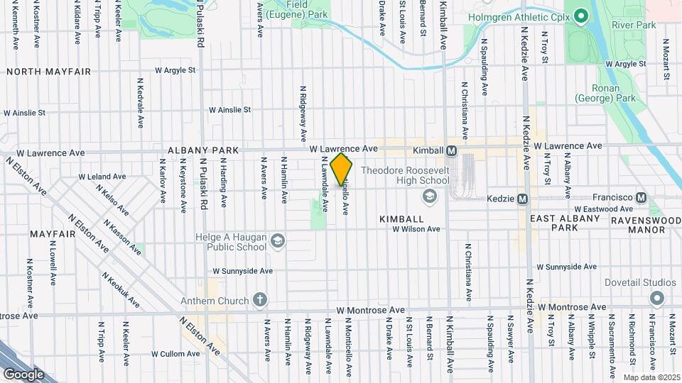 4656 N Monticello Ave, Unit 3 Mapa y Detalles de la Ubicación