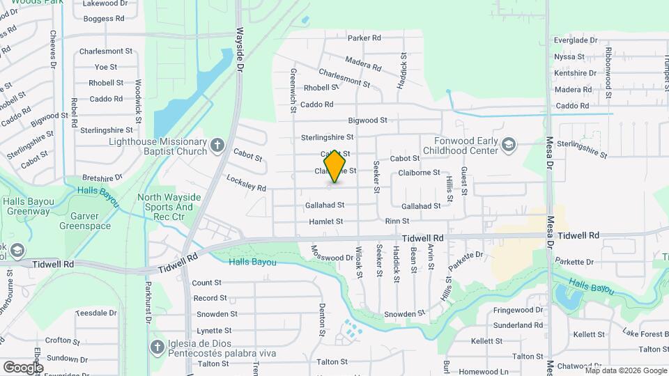 8216 Locksley Rd Map and Location Details