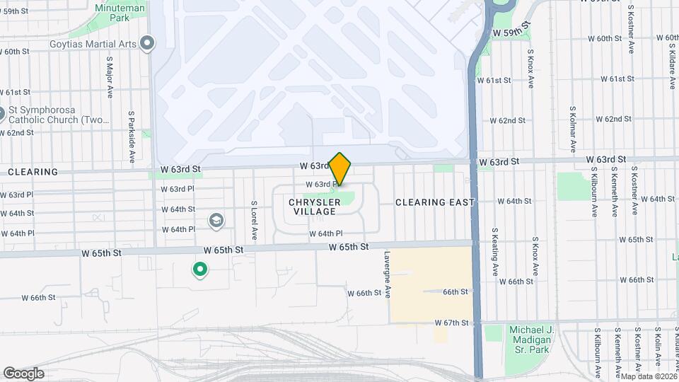 5135 W 63rd Pl Mapa y Detalles de la Ubicación