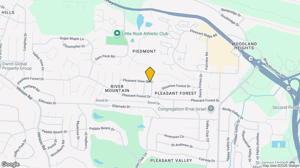 12415 Pleasant View Dr Map and Location Details