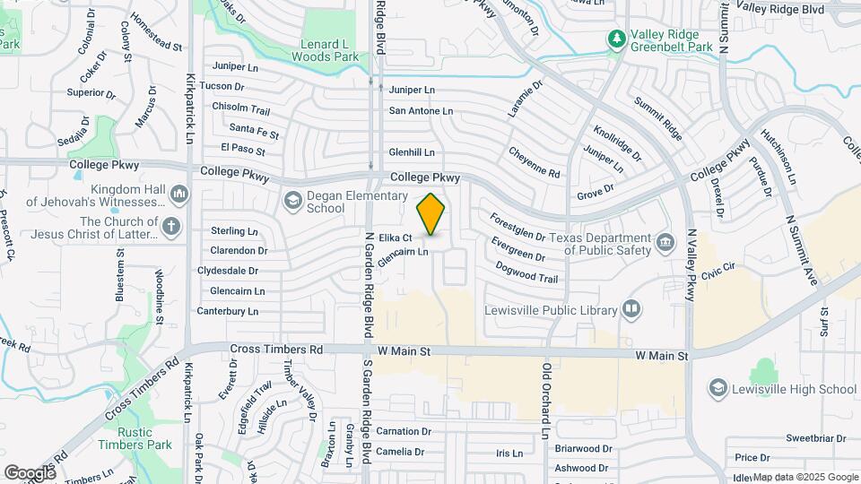 1505 Elika Ct Map and Location Details