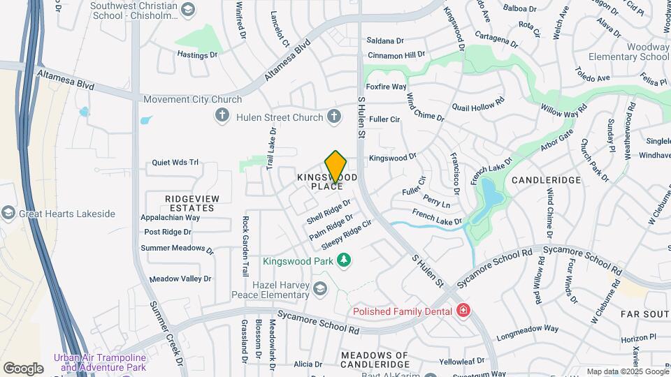7325 Moon Ridge Ct Map and Location Details