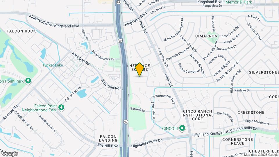 23223 Hazel Field Ct Map and Location Details