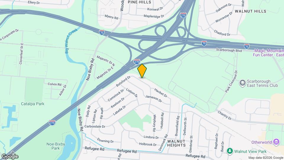 5126 Botsford Dr Mapa y Detalles de la Ubicación