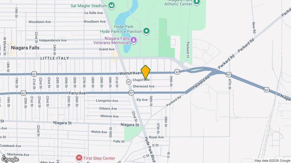 3567 Chapin Ave, Unit Upper Map and Location Details