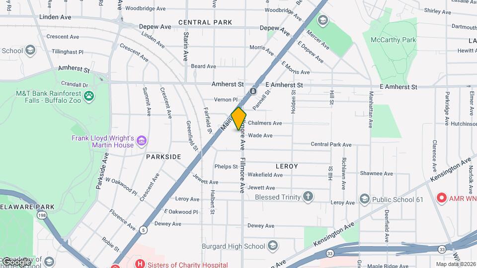 2330 Fillmore Ave Map and Location Details