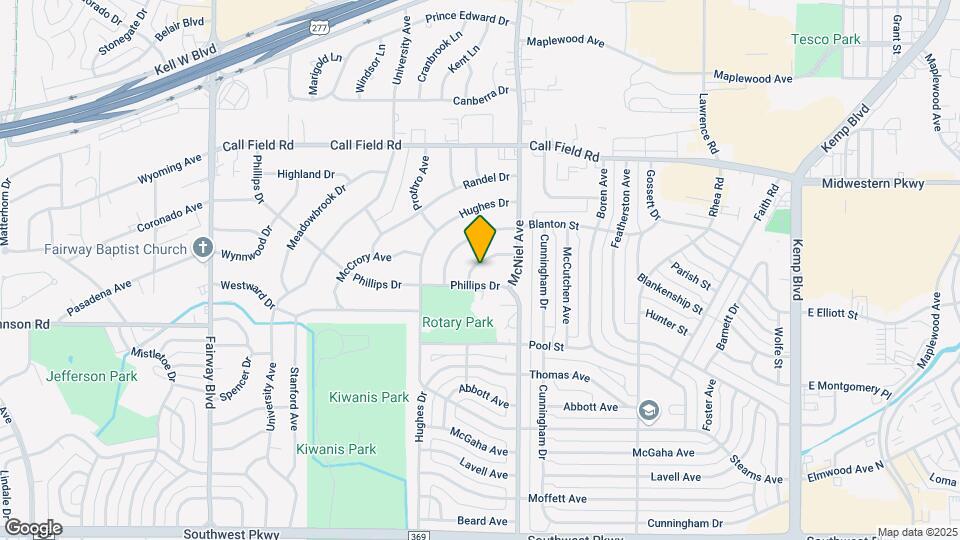 4111 Rubsam St Map and Location Details