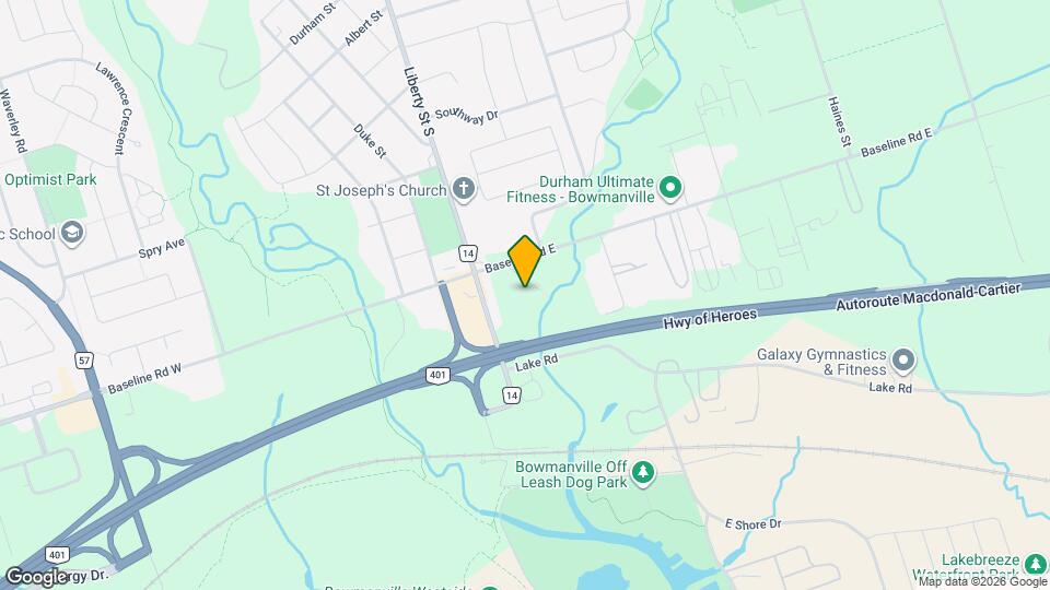 136 Wharf St Map and Location Details