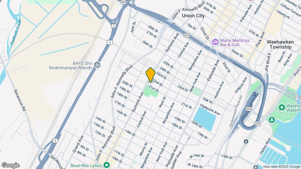 726 21st St Map and Location Details