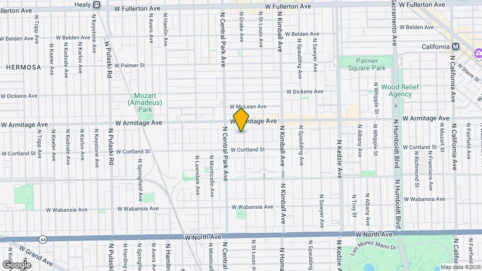 1928 N Drake Ave Map and Location Details