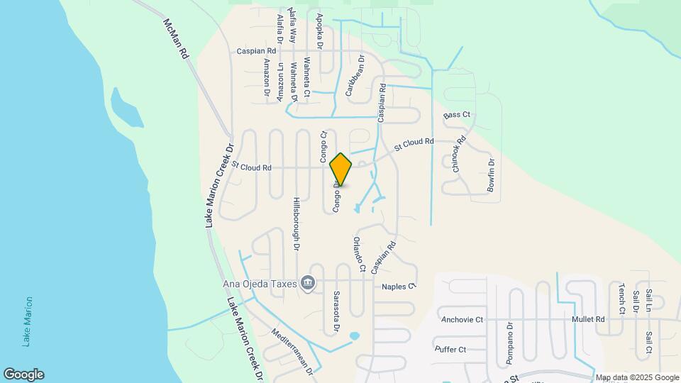 1315 Congo Dr Map and Location Details