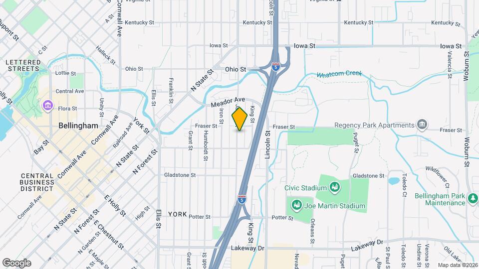 1628 James St Map and Location Details