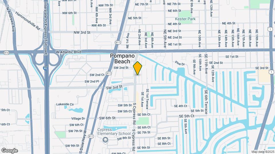 260 S Cypress Rd Map and Location Details