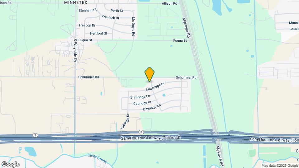13918 Goodridge Dr Map and Location Details