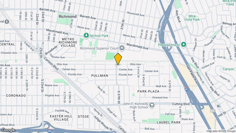 110 S 37th St Map and Location Details