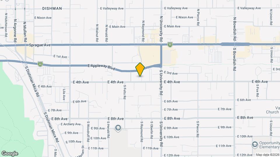 10417 E 4th Ave, Unit 6 Map and Location Details