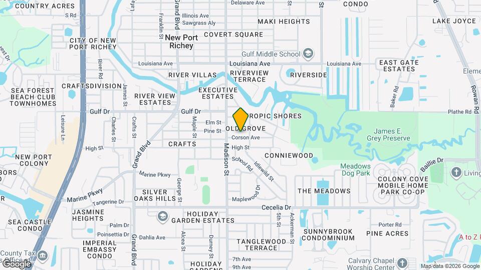 6039 Corson Ave Map and Location Details