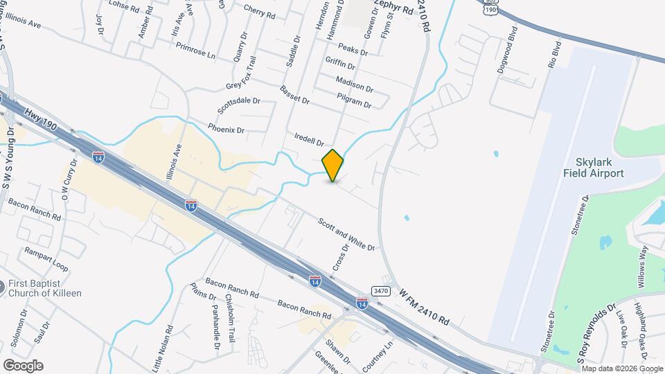 3606 Malibu Ln Map and Location Details