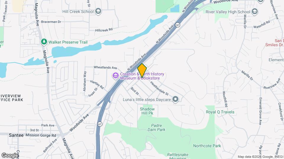 9267 Fairlawn St Map and Location Details