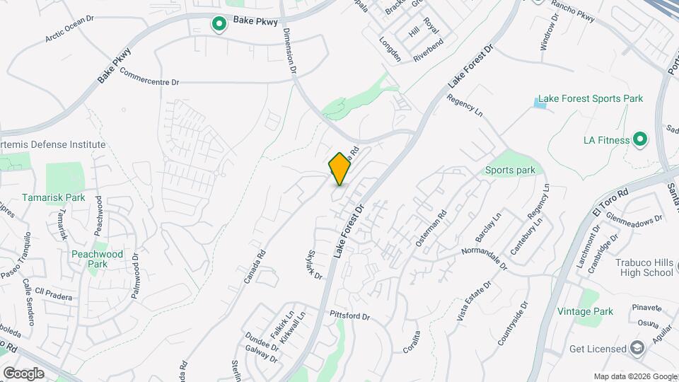 26342 Forest Ridge Dr Map and Location Details