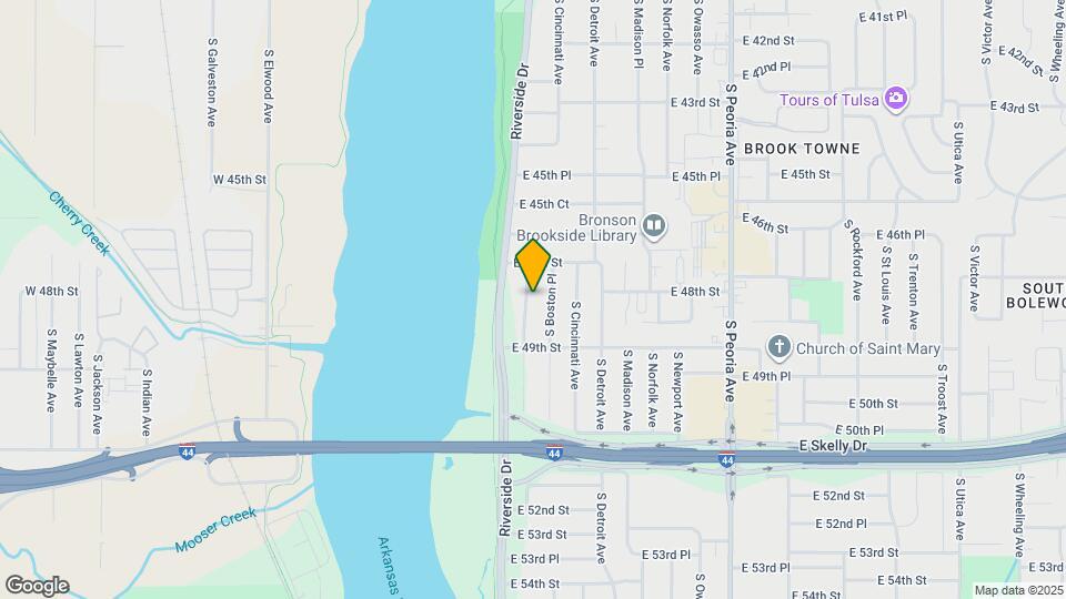 4731 S Boston Ave Map and Location Details