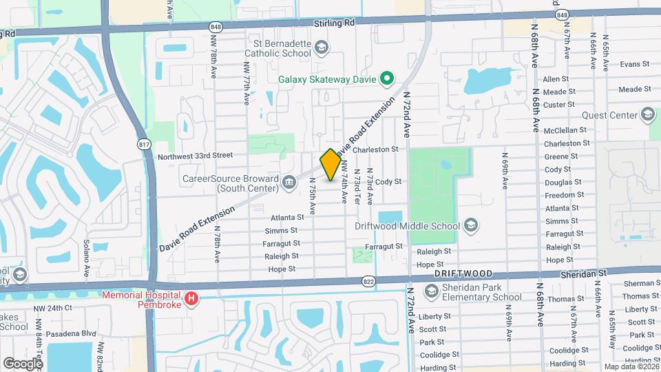 7441 Douglas St Mapa y Detalles de la Ubicación