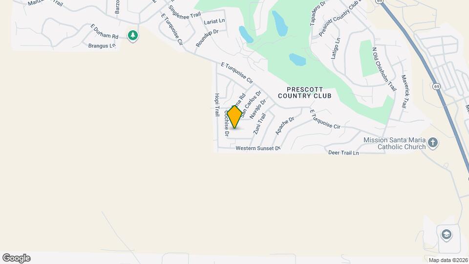 11113 Cochise Cir Map and Location Details