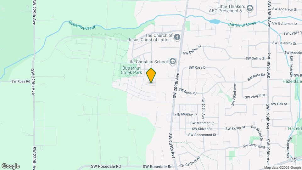 8153 SE Crabapple St Map and Location Details