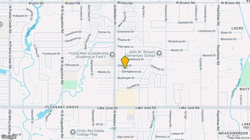 10327 Springhaven Dr Map and Location Details