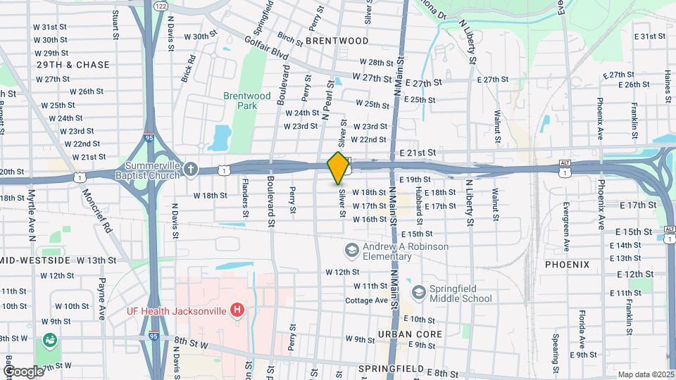 2806 Silver St Mapa y Detalles de la Ubicación
