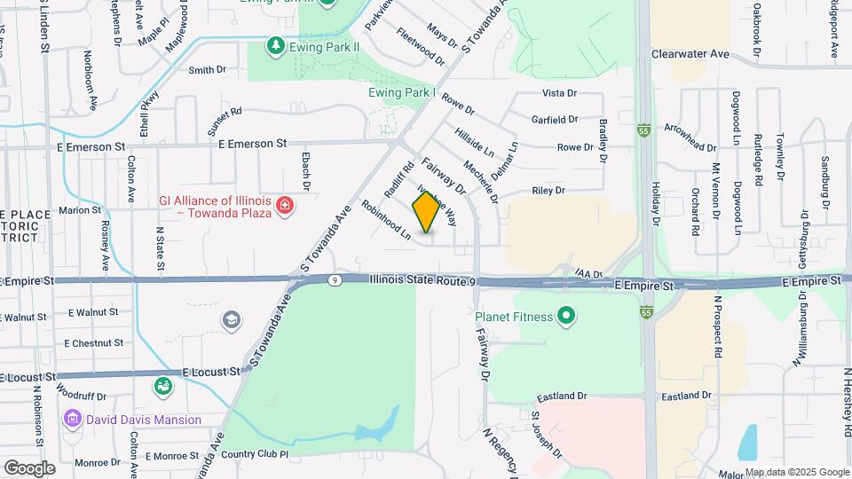 224 Robinhood Ln, Unit W Map and Location Details
