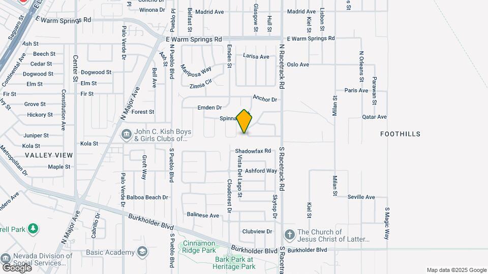 927 River Mountain Dr Map and Location Details