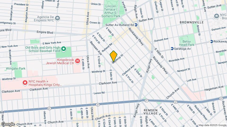 984-994 Winthrop St Map and Location Details