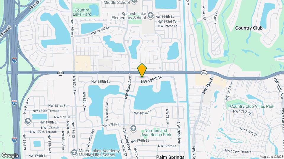 8035 NW 185th St Map and Location Details