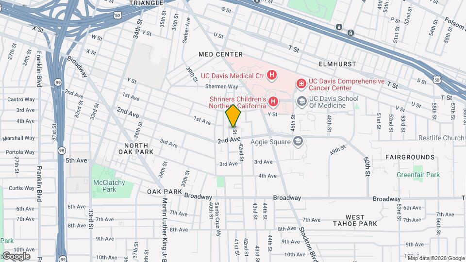 2608 41st St Map and Location Details